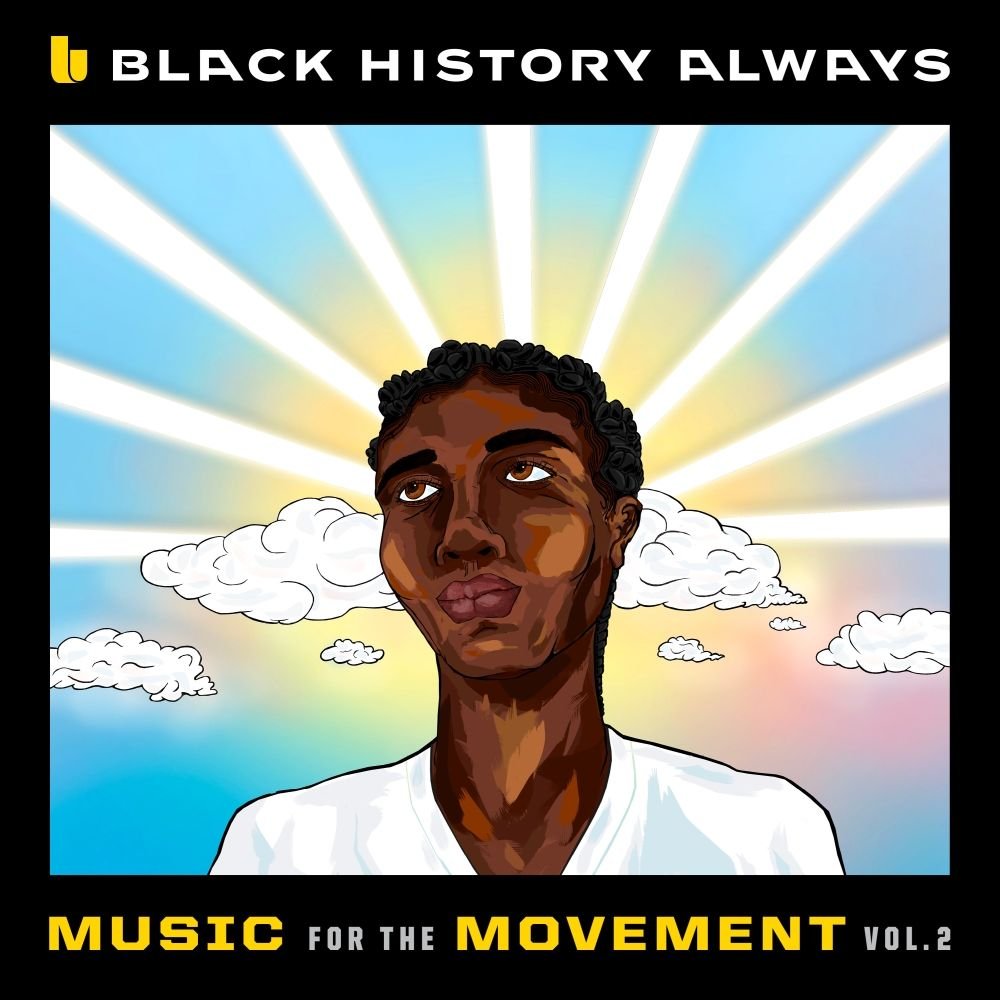 histoire des noirs toujours / musique pour le mouvement vol.  2 illustrations de couverture