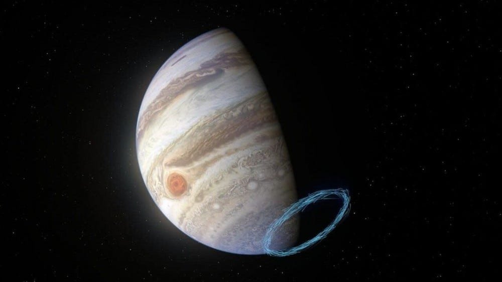 Illustration de Jupiter aurora