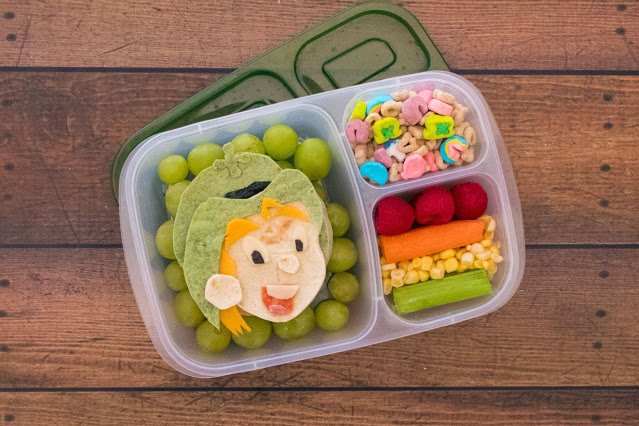 Lucky the Leprechaun St.Patrick's Day Food Art Lunch Recipe