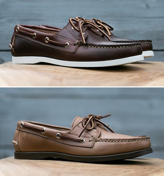 Chaussures bateau Gustin Made in USA