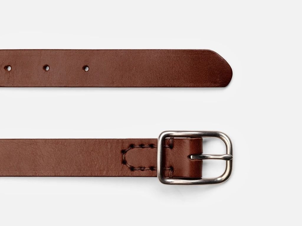 Ceinture en cuir à barre centrale Billykirk n ° 312