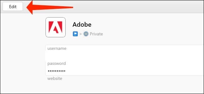 Cliquez sur Modifier