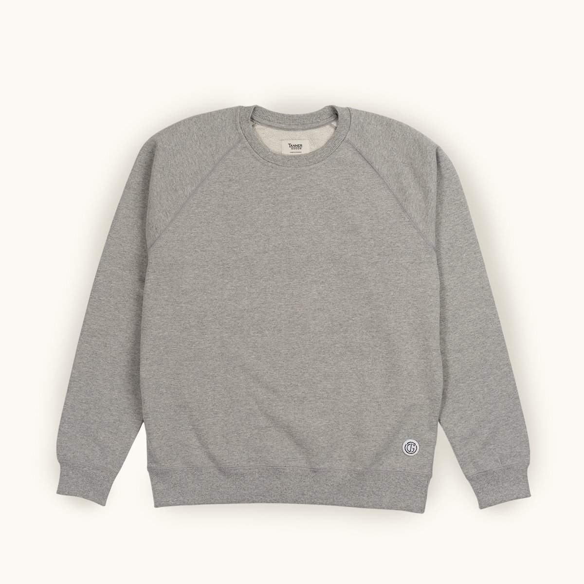 Tanner Goods Woodlands Crewneck en gris chiné