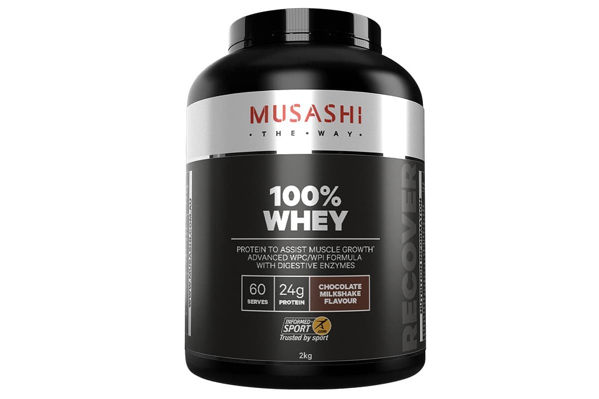 Poudre de lactosérum Musashi 2kg