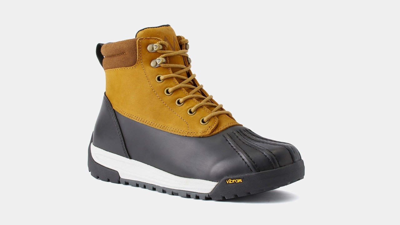 bottes de canard huckberry marron et noir