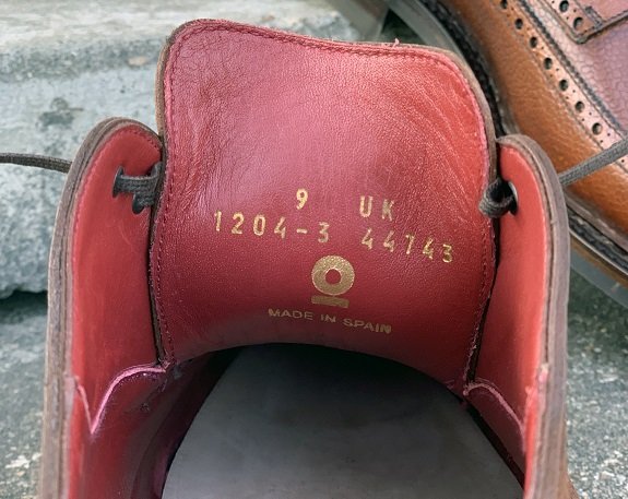 Cobbler Union Alex Longwing Bluchers à Cognac