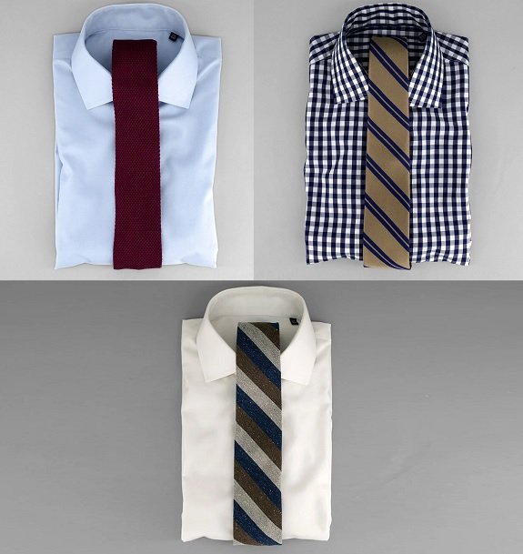 Les chemises habillées Tie Bar
