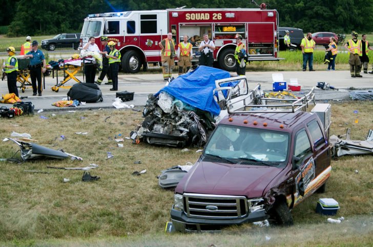 Les accidents de voiture arrivent tout le temps