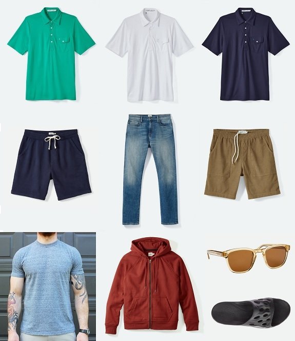 Vêtements pour hommes Huckberry