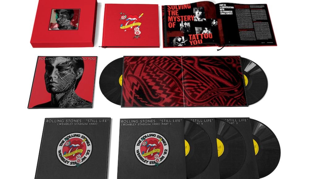 The Rolling Stones Tattoo You 40th Anniversary Deluxe Reissue Artwork coffret vinyle couverture d'art