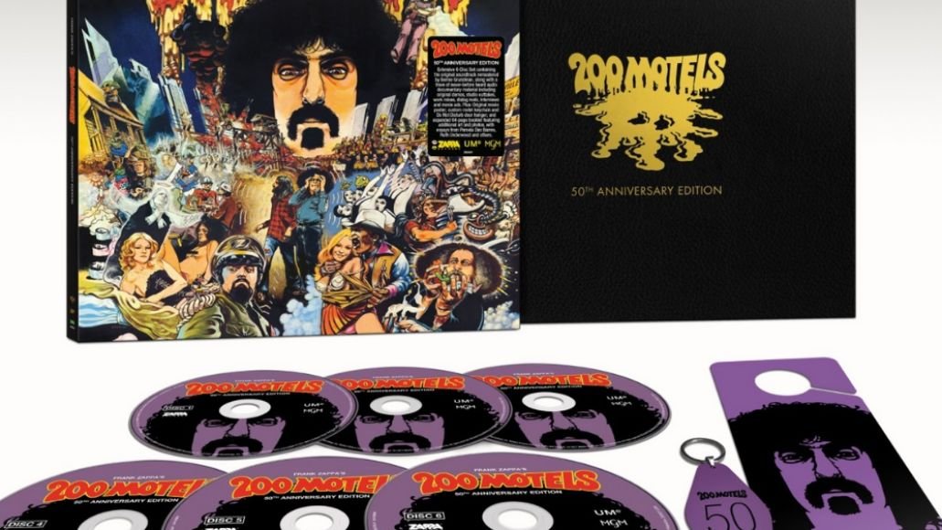 frank zappa 200 motels 50e anniversaire super édition de luxe coffret emballage