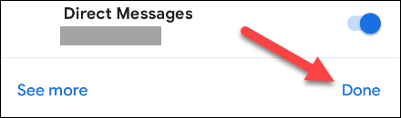 Robinet "Terminé" pour finir.