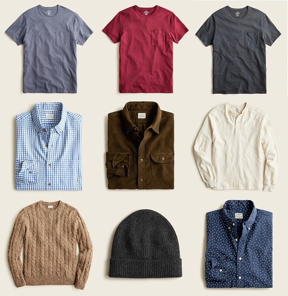 J. Crew vêtements pour hommes