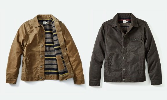 Huckberry's Flint & Tinder USA Made WOOL camionneurs cirés doublés