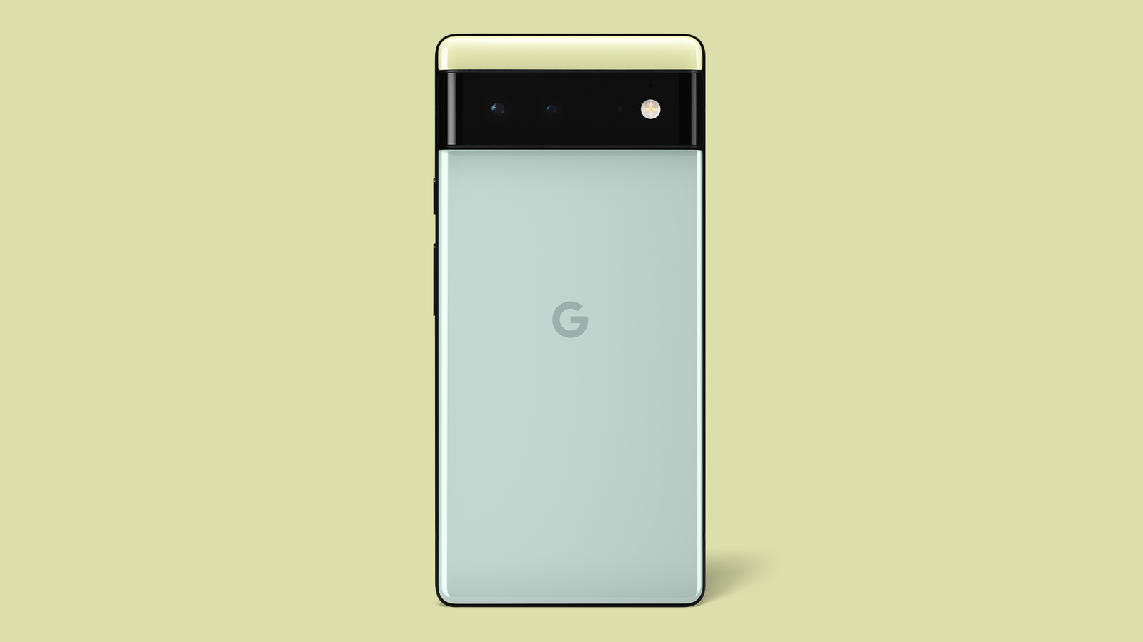 Le Google Pixel 6 en Seafoam Green.