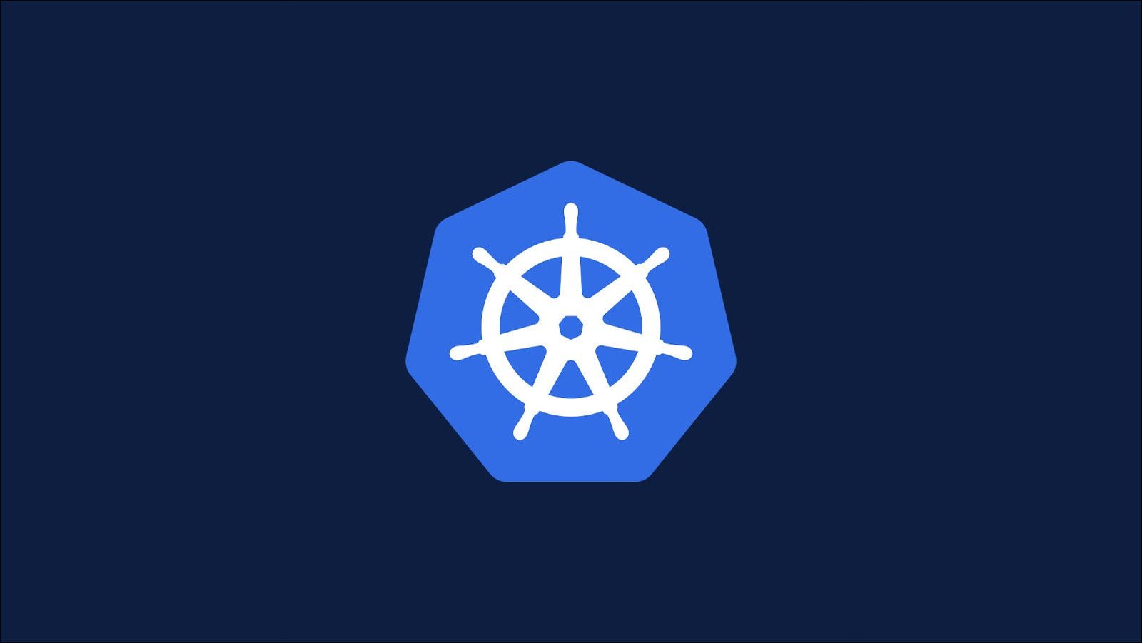 Graphique montrant le logo Kubernetes