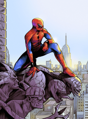 La mobilité de la hanche de Spiderman