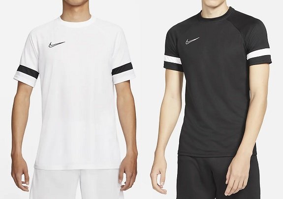 Haut de football à manches courtes Dri-FIT Academy pour hommes