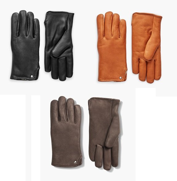 Gants en peau de daim Shinola + Geier