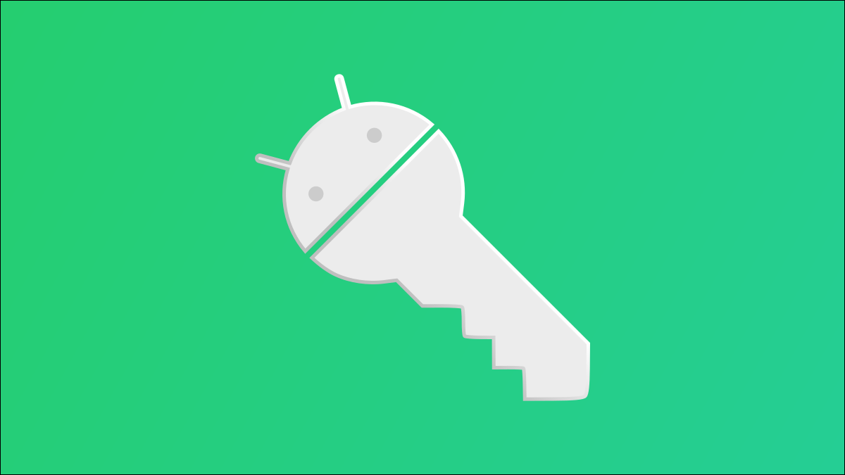 Logo Android sur une clé de voiture.