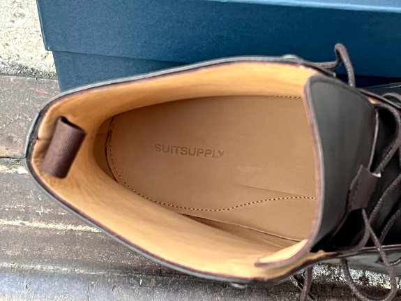 Bottines à lacets marron Suitsupply