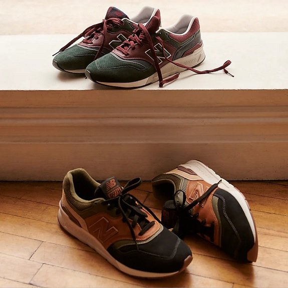 Baskets en cuir J. Crew New Balance 997H