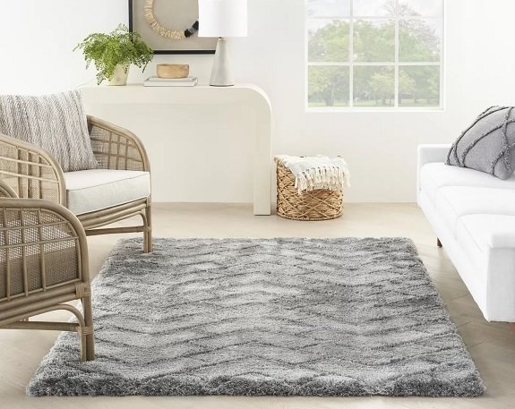 Tapis d'intérieur Nourison Luxurious Shag 4' x 6'