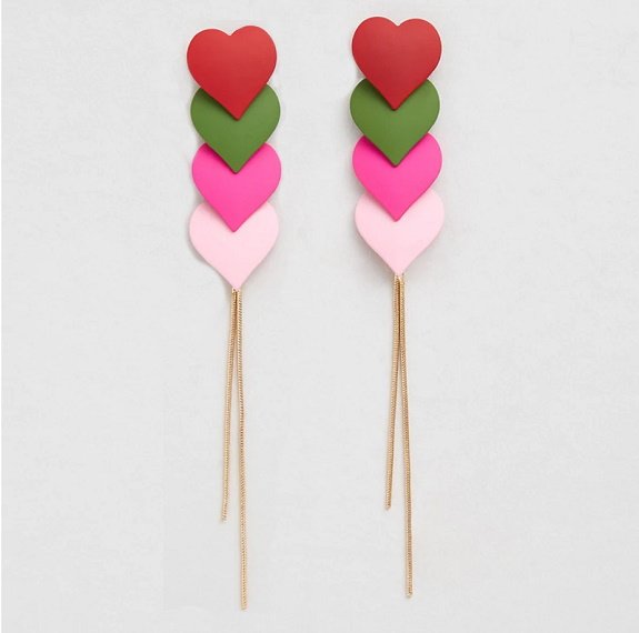 Boucles d'oreilles couches d'amour ModCloth