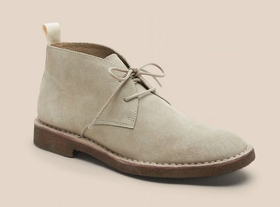 Banana Republic Bottines Chukka en daim Brendt