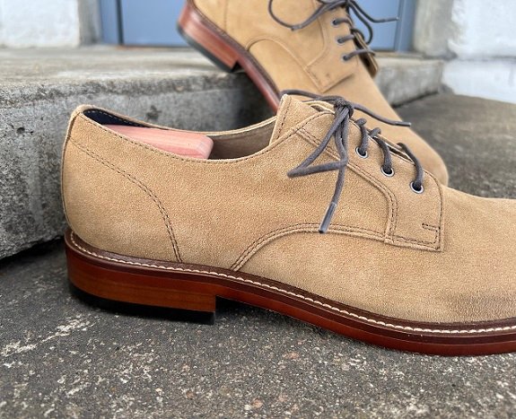 En revue : les derbies en daim Reace de Banana Republic
