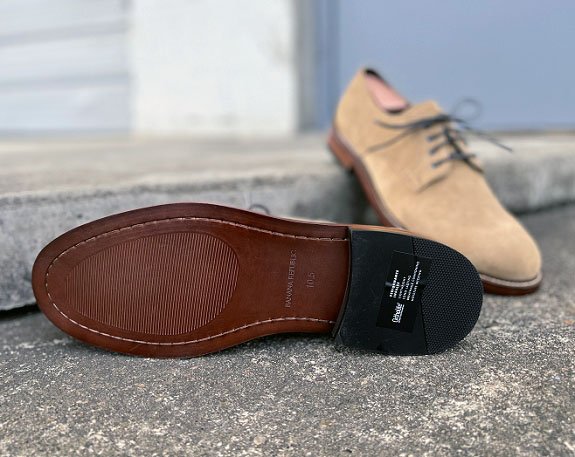 En revue : les derbies en daim Reace de Banana Republic