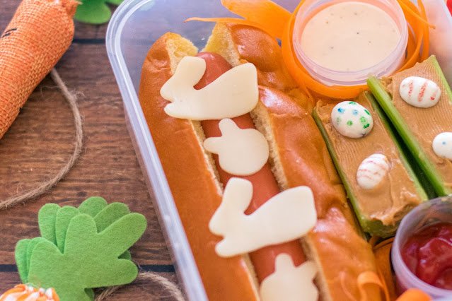 Comment faire un déjeuner d'art culinaire de lapin de Pâques facile pour vos enfants !