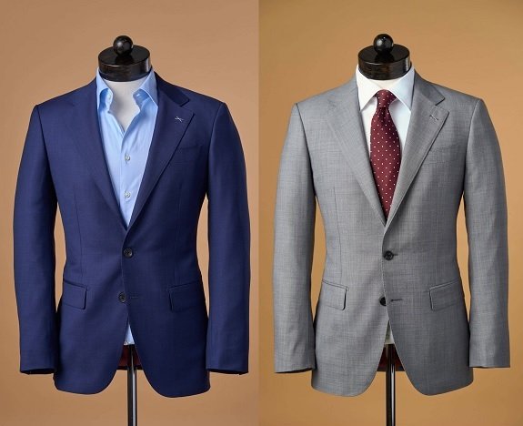 Costumes en laine Spier & Mackay Sharkskin