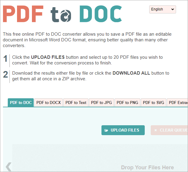 PDF à DOC