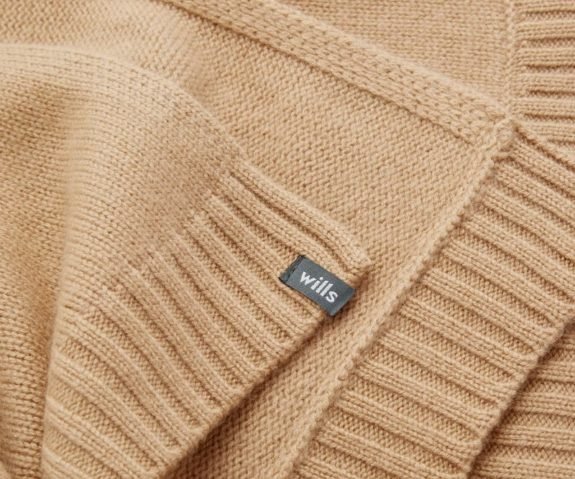 Couverture 100 % laine cachemire Wills