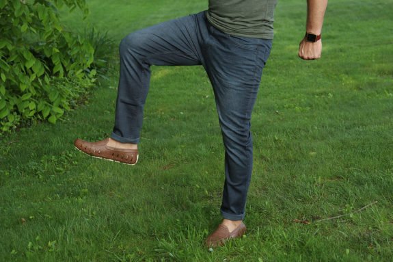 800 - Jambe de rinçage en denim léger Goodfellow