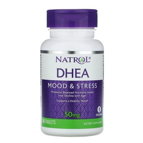 Natrol, DHEA, 50 mg, 60 comprimés
