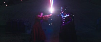 Obi-Wan contre Dark Vador dans 