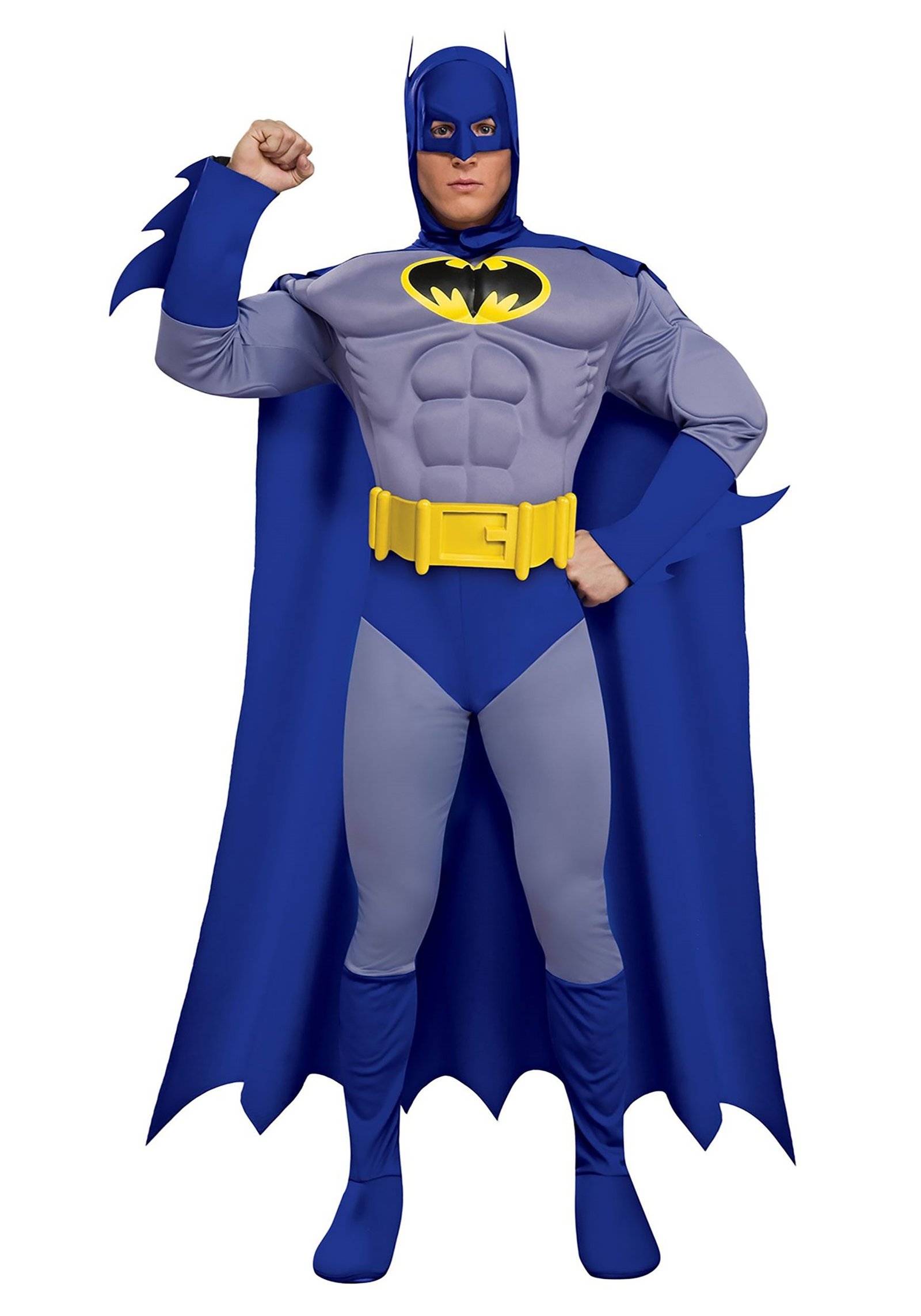 Déguisement Batman Torse Musclé Deluxe homme