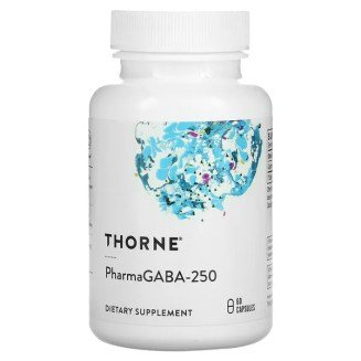 Thorne Research, PharmaGABA-250, 60 gélules