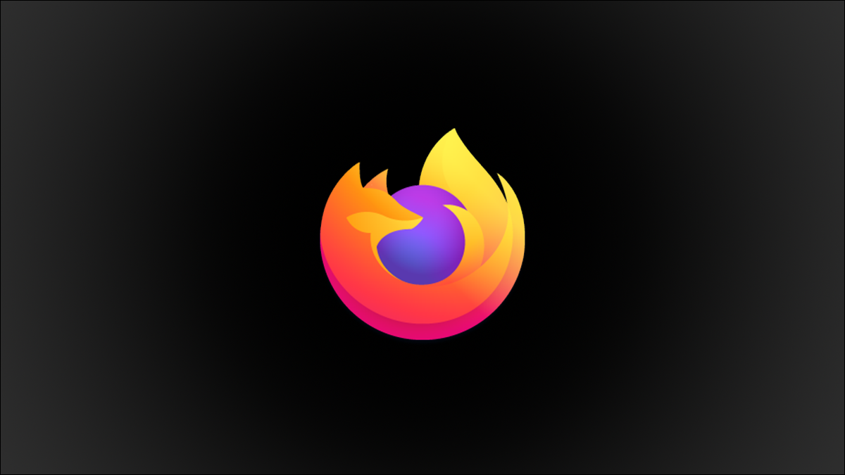 En-tête du mode sombre de Firefox