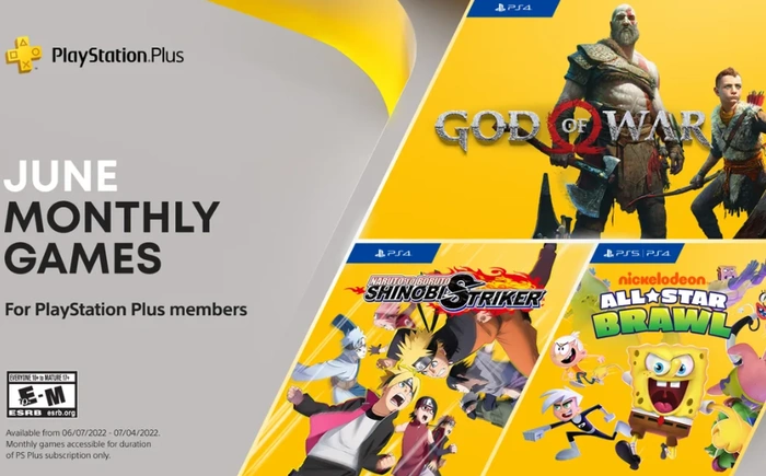 Jeux mensuels PlayStation Plus pour juin