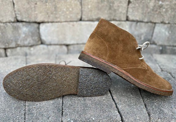 Todd Snyder Bottines Chukka Nomad en Daim