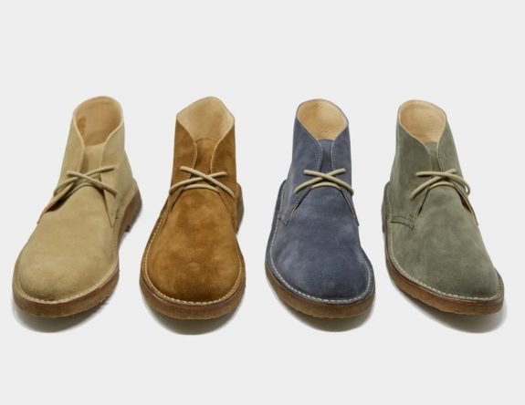 Todd Snyder Bottines Chukka Nomad en Daim