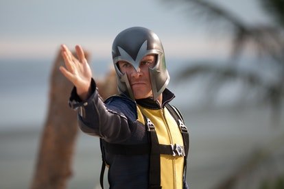 L'acteur Michael Fassbender dans le rôle d'Erik Lehnsherr, alias Magneto, dans une scène du film 