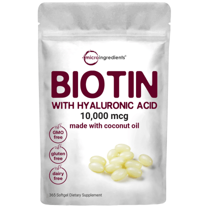 microingrédients biotine avec acide hyaluronique
