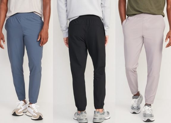 Pantalon de jogging fuselé en nylon Go-Dry Warp-Knit Old Navy