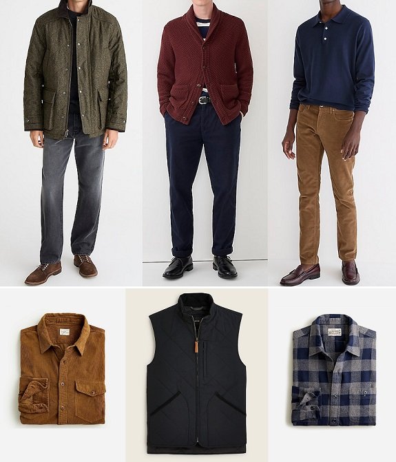 Vêtements pour hommes J. Crew