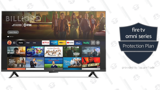 50" Amazon Fire 4K TV avec un plan de protection de 4 ans