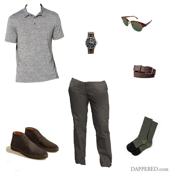 Chinos Chukkas Polo: Gris 2022